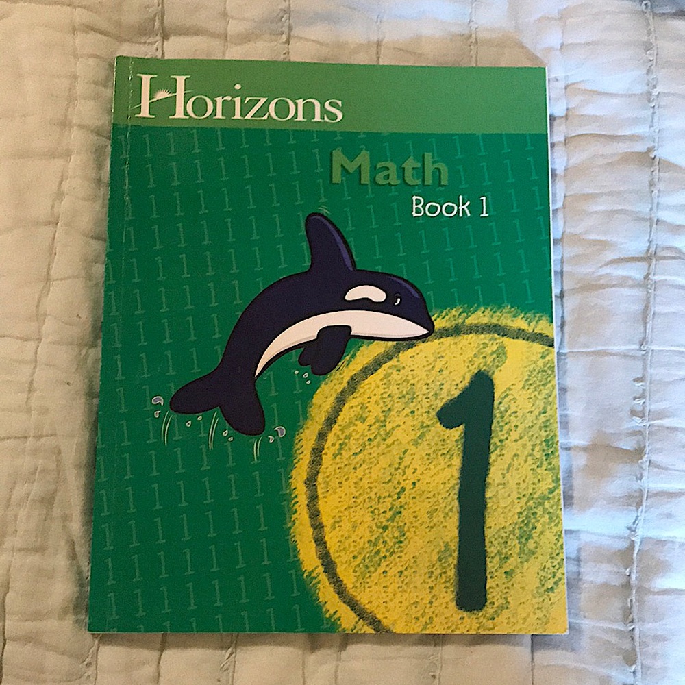 Horizons math book 1